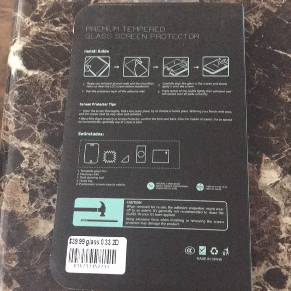 1–PREMIUM TEMPERED GLASS SCREEN PROTECTOR FILM GLASS SA S6 EDGE / GLASS 0.33 2D - Picture 4 of 7